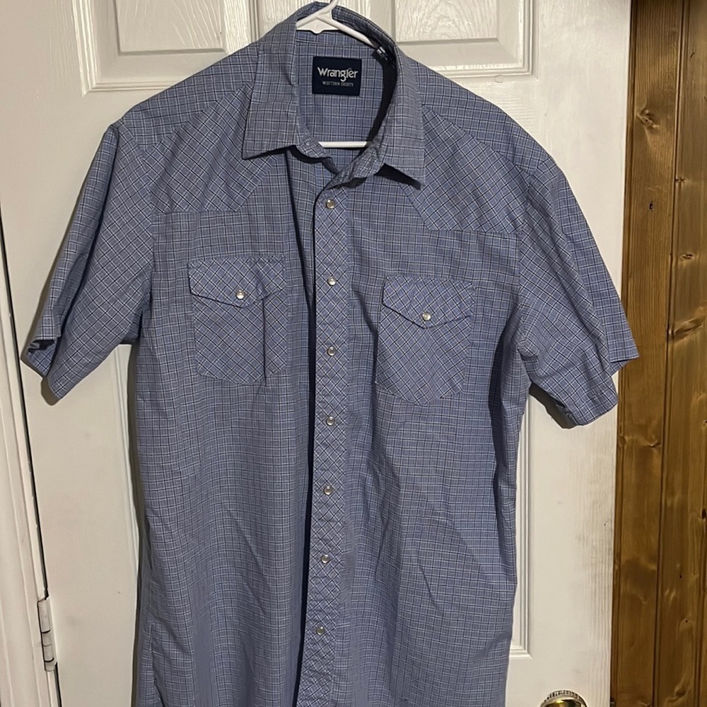 Men’s wrangler pearl snap